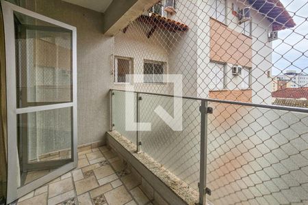 Varanda de apartamento para alugar com 3 quartos, 81m² em Tortuga, Guarujá