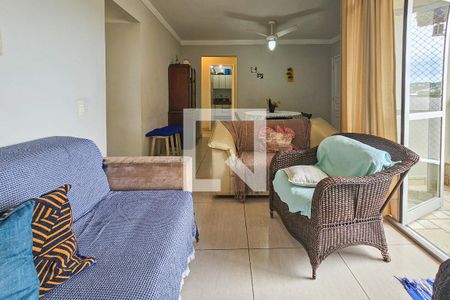 Sala de apartamento para alugar com 3 quartos, 81m² em Tortuga, Guarujá