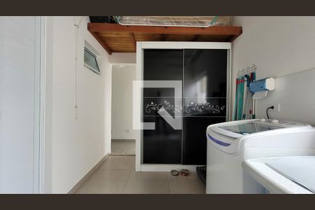 Área de Serviço de apartamento à venda com 3 quartos, 168m² em Vila Alzira, Santo André