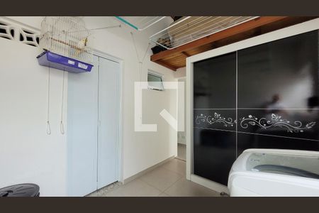 Área de Serviço de apartamento à venda com 3 quartos, 168m² em Vila Alzira, Santo André