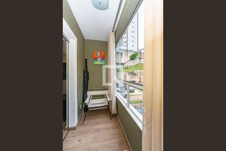 Varanda da Sala de apartamento à venda com 2 quartos, 62m² em Buritis, Belo Horizonte