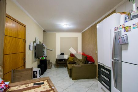 Sala/Cozinha de apartamento para alugar com 2 quartos, 80m² em Vila Alzira, Santo André