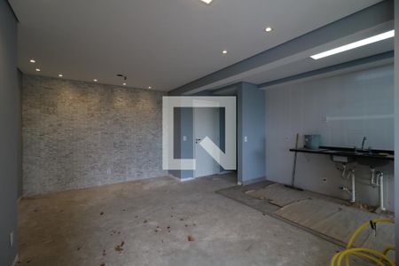 Sala de apartamento à venda com 2 quartos, 90m² em Vila Apiai, Santo André