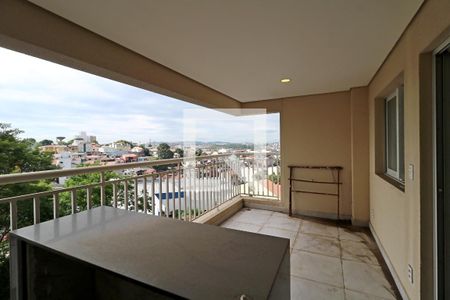 Varanda Gourmet de apartamento à venda com 2 quartos, 90m² em Vila Apiai, Santo André