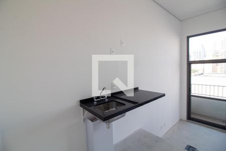 Cozinha de kitnet/studio à venda com 1 quarto, 22m² em Jardim das Acacias, São Paulo