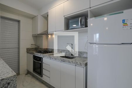 Cozinha de apartamento para alugar com 1 quarto, 30m² em Vila Oliveira, Mogi das Cruzes