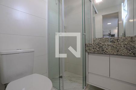 Banheiro de apartamento para alugar com 1 quarto, 30m² em Vila Oliveira, Mogi das Cruzes