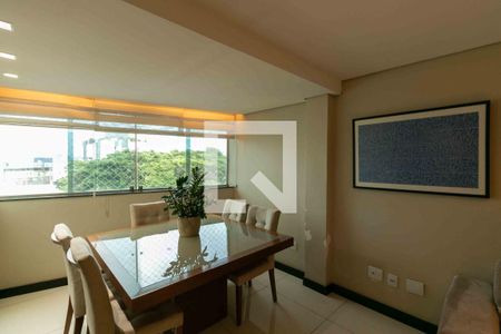 Sala de Jantar de apartamento para alugar com 3 quartos, 180m² em Santa Branca, Belo Horizonte