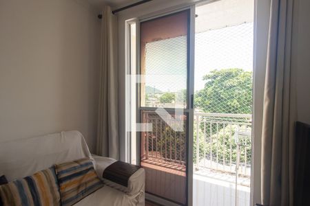 Varanda da Sala de apartamento para alugar com 3 quartos, 50m² em Campo Grande, Rio de Janeiro