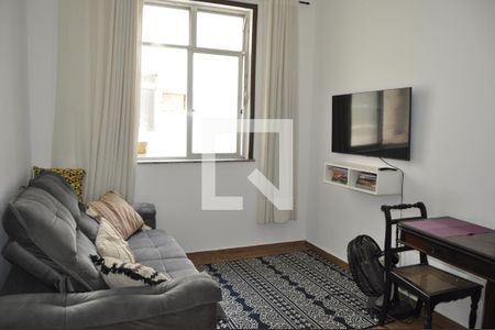 Sala de apartamento à venda com 1 quarto, 40m² em Méier, Rio de Janeiro