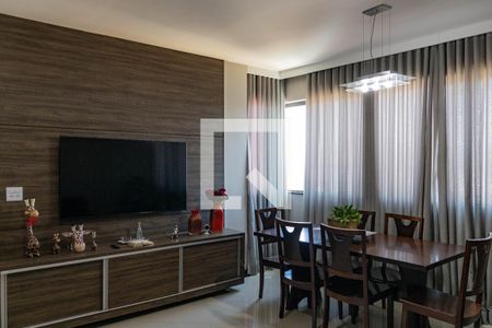 Sala de apartamento para alugar com 3 quartos, 100m² em Camargos, Belo Horizonte