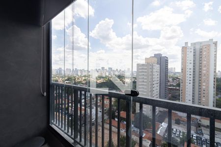 Varanda de kitnet/studio para alugar com 1 quarto, 27m² em Vila Olímpia, São Paulo