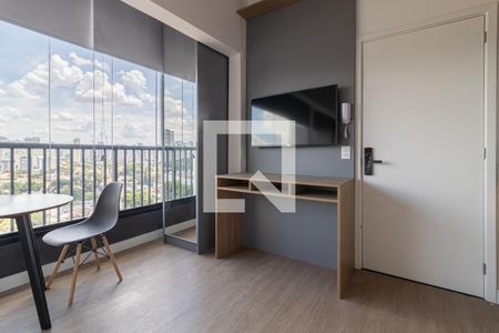 Sala de kitnet/studio para alugar com 1 quarto, 27m² em Vila Olímpia, São Paulo