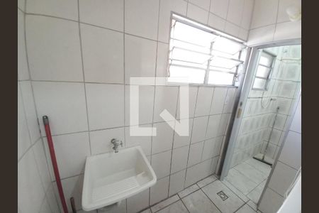 Área de Serviço de apartamento para alugar com 1 quarto, 30m² em Centro, São Vicente