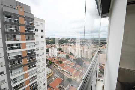 Sala - Sacada Vista de apartamento para alugar com 3 quartos, 87m² em Taquaral, Campinas