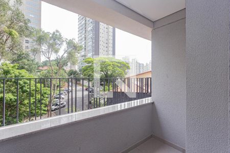 Varanda de kitnet/studio para alugar com 1 quarto, 28m² em Aclimação, São Paulo