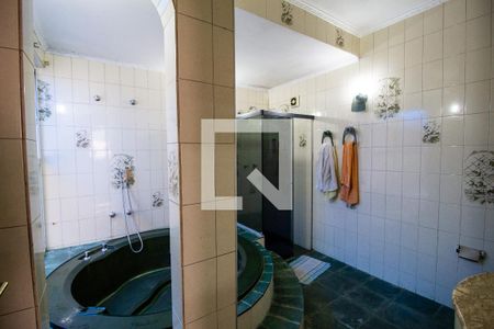 Banheiro da Suíte de casa para alugar com 4 quartos, 240m² em Jardim Ana Maria, Sorocaba