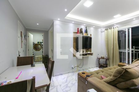 Sala de apartamento para alugar com 2 quartos, 47m² em Vila Nova Curuca, São Paulo