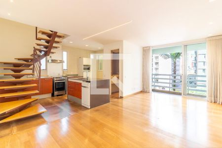 Sala de apartamento à venda com 2 quartos, 94m² em Jardim Paulista, São Paulo