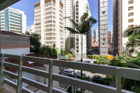 Varanda/Vista da Sala de apartamento à venda com 2 quartos, 94m² em Jardim Paulista, São Paulo