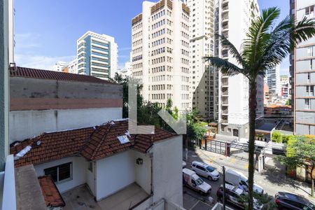 Varanda/Vista da Sala de apartamento à venda com 2 quartos, 94m² em Jardim Paulista, São Paulo