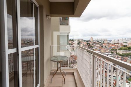 Sacada da Sala de apartamento à venda com 2 quartos, 58m² em Jardim Esmeralda, São Paulo