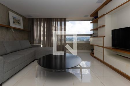 Sala/Cozinha de apartamento para alugar com 2 quartos, 86m² em Vila da Serra, Nova Lima