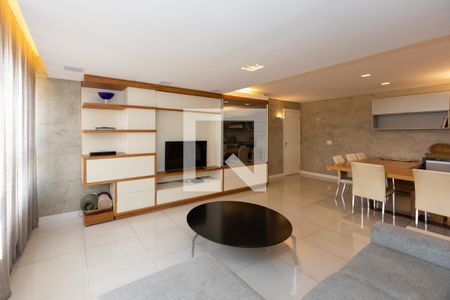 Sala/Cozinha de apartamento para alugar com 2 quartos, 86m² em Vila da Serra, Nova Lima