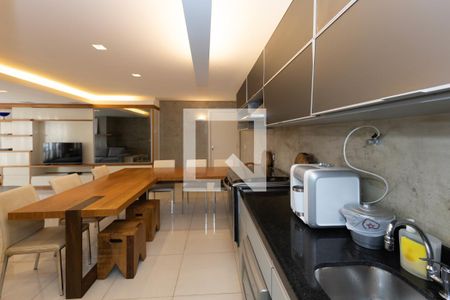 Sala/Cozinha de apartamento para alugar com 2 quartos, 86m² em Vila da Serra, Nova Lima