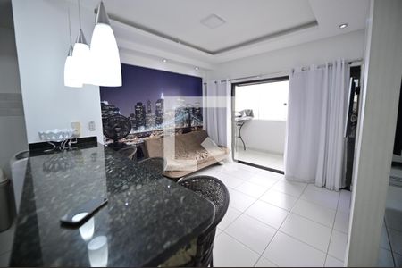 Sala de apartamento para alugar com 1 quarto, 48m² em Setor Bela Vista, Goiânia