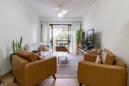 Sala de apartamento à venda com 3 quartos, 129m² em Bosque, Campinas