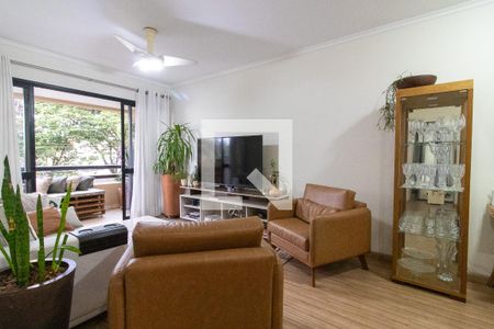 Sala de apartamento à venda com 3 quartos, 129m² em Bosque, Campinas