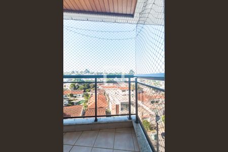 Varanda da Sala de apartamento para alugar com 2 quartos, 65m² em Vila Oliveira, Mogi das Cruzes