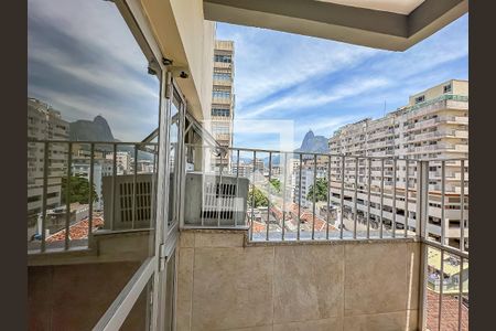 Varanda da Sala de apartamento para alugar com 2 quartos, 87m² em Botafogo, Rio de Janeiro