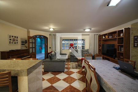 Sala/Cozinha de casa à venda com 4 quartos, 302m² em Jardim do Mar, São Bernardo do Campo