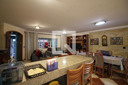 Sala/Cozinha de casa à venda com 4 quartos, 302m² em Jardim do Mar, São Bernardo do Campo