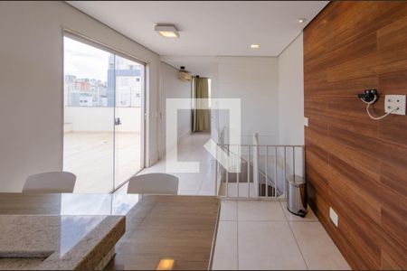 Área gourmet de apartamento à venda com 3 quartos, 161m² em Alto Barroca, Belo Horizonte