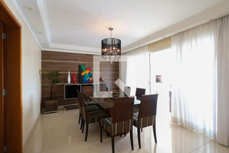 Sala de Jantar de apartamento à venda com 4 quartos, 263m² em Santo Antônio, São Caetano do Sul