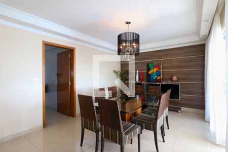 Sala de Jantar de apartamento à venda com 4 quartos, 263m² em Santo Antônio, São Caetano do Sul