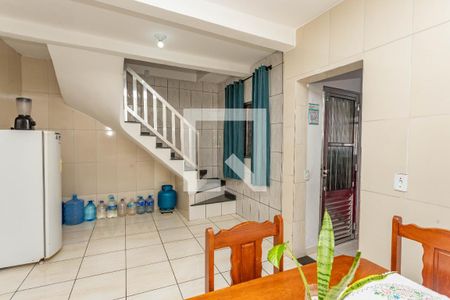 Sala de jantar de casa à venda com 3 quartos, 75m² em Casa Grande, Diadema