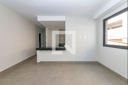 Sala de apartamento à venda com 2 quartos, 53m² em Buritis, Belo Horizonte