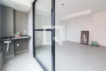 Varanda da Sala de kitnet/studio para alugar com 1 quarto, 40m² em Centro, São Bernardo do Campo