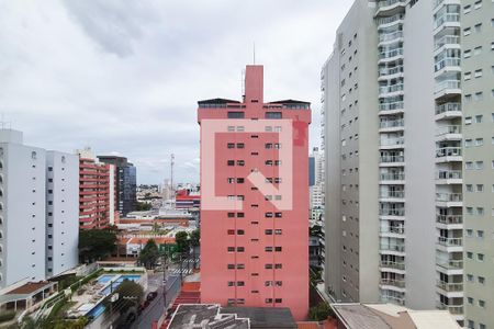 Varanda da Sala - vista  de kitnet/studio para alugar com 1 quarto, 40m² em Centro, São Bernardo do Campo