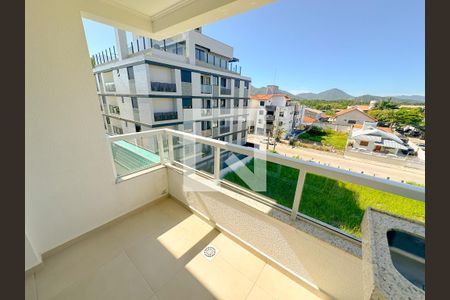 Varanda da Sala de apartamento para alugar com 1 quarto, 69m² em Canasvieiras, Florianópolis