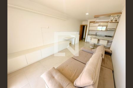 Sala de apartamento para alugar com 1 quarto, 69m² em Canasvieiras, Florianópolis