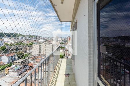 Varanda da Sala de apartamento para alugar com 3 quartos, 90m² em Vila Isabel, Rio de Janeiro