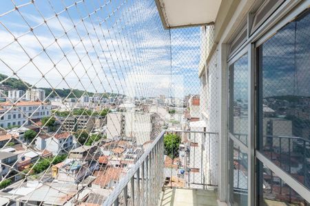 Varanda da Sala de apartamento para alugar com 3 quartos, 90m² em Vila Isabel, Rio de Janeiro