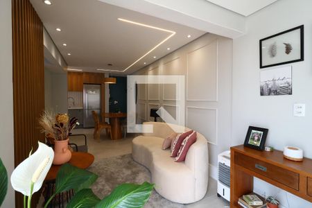 Sala de apartamento para alugar com 2 quartos, 57m² em Parque das Nações, Santo André