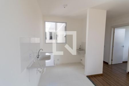 Sala/Cozinha de apartamento para alugar com 2 quartos, 46m² em Restinga, Porto Alegre