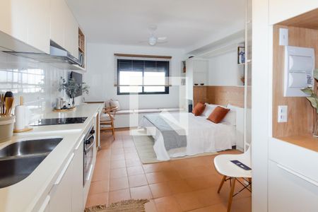 Studio de kitnet/studio para alugar com 1 quarto, 25m² em Vila Olímpia, São Paulo